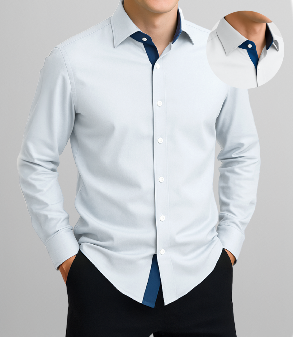 Imagem do produto: CSL01 - Camisa Social com Detalhe Cor 2